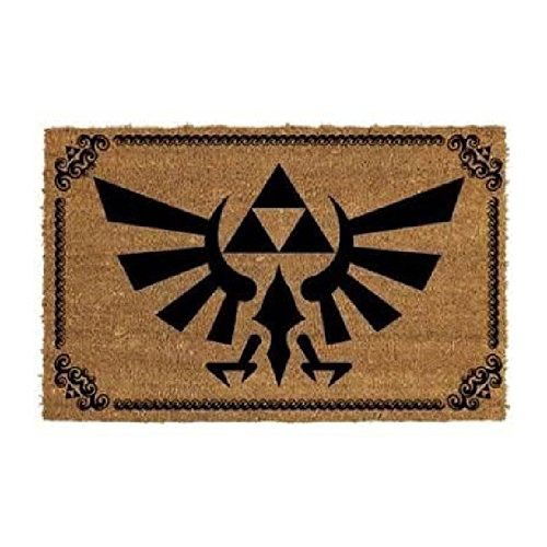 Zelda - Triforce Black - Doormat - Doormat - Koopwaar -  - 5050293851228 - 