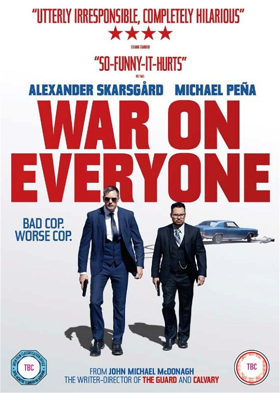 Cover for War On Everyone (DVD) (2017)
