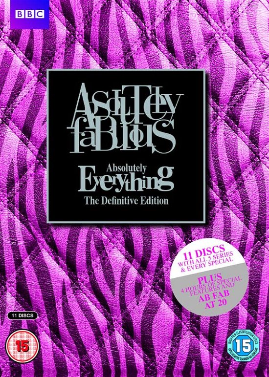 Cover for Absolutely Fabulous: Absolutely Everything (DVD) [Definitive edition] (2014)