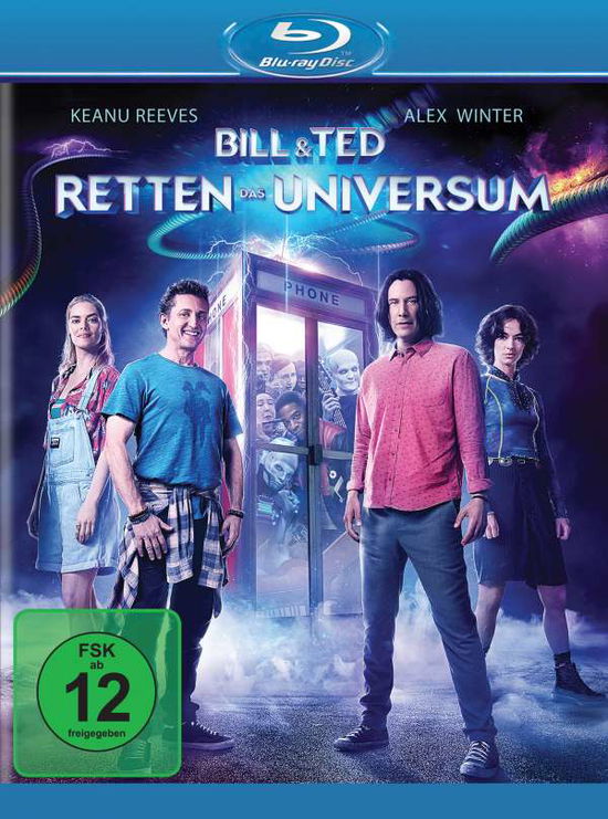 Cover for Keanu Reeves,alex Winter,kristen Schaal · Bill &amp; Ted Retten Das Universum (Blu-Ray) (2020)