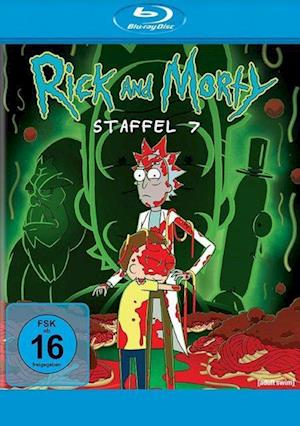 Cover for Rick &amp; Morty: Staffel 7 (Blu-Ray) (2024)