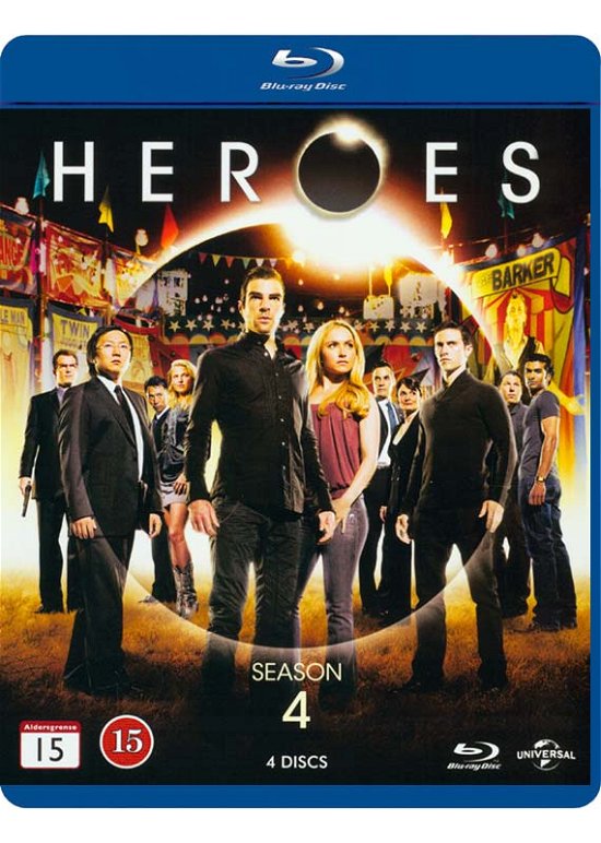 Cover for Heroes · Heroes - Season 4 (Blu-ray) (2015)