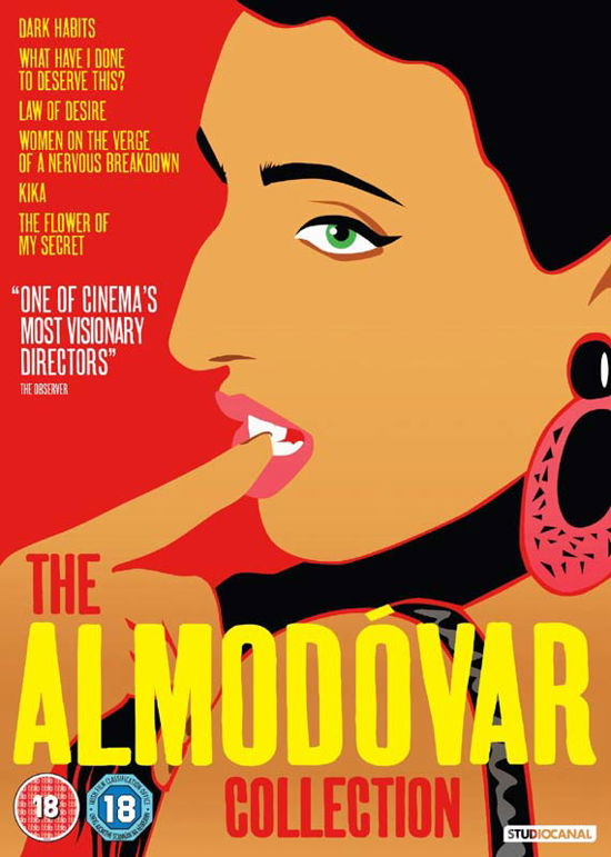 The Almodovar Collection - Pedro Almodovar - Filmes - Elevation - 5055201833228 - 