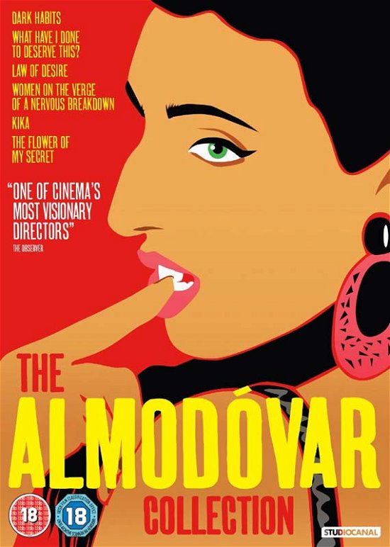 Cover for Pedro Almodovar · The Almodovar Collection (DVD)