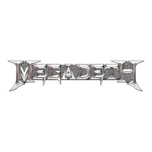 Cover for Megadeth · Megadeth Pin Badge: Chrome Logo (Badge) (2023)