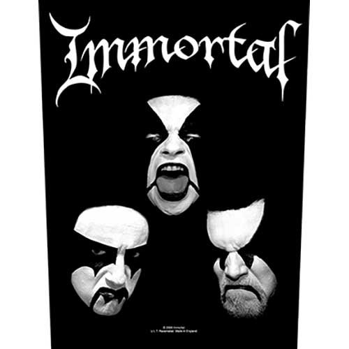Cover for Immortal · Immortal Back Patch: Blashyrkh (MERCH) [Black edition] (2019)