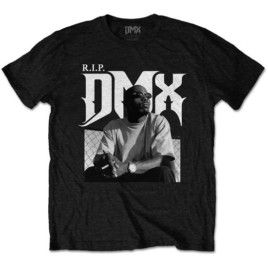 DMX Unisex T-Shirt: R.I.P. - Dmx - Koopwaar -  - 5056368690228 - 