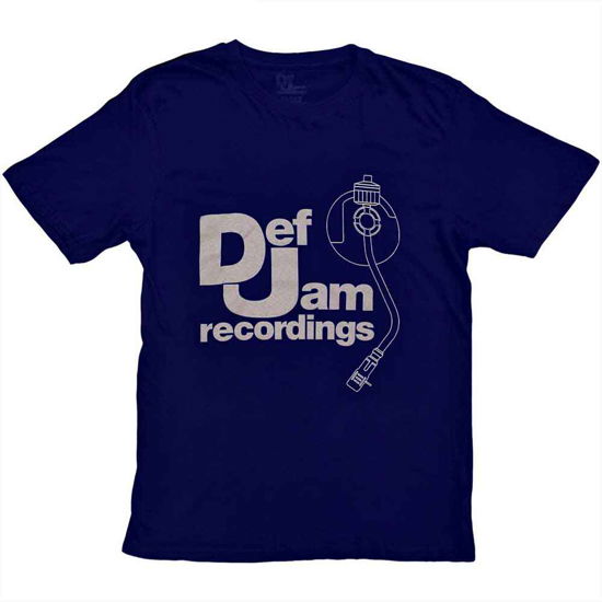 Def Jam Recordings Unisex T-Shirt: Logo & Stylus - Def Jam Recordings - Merchandise -  - 5056561059228 - 