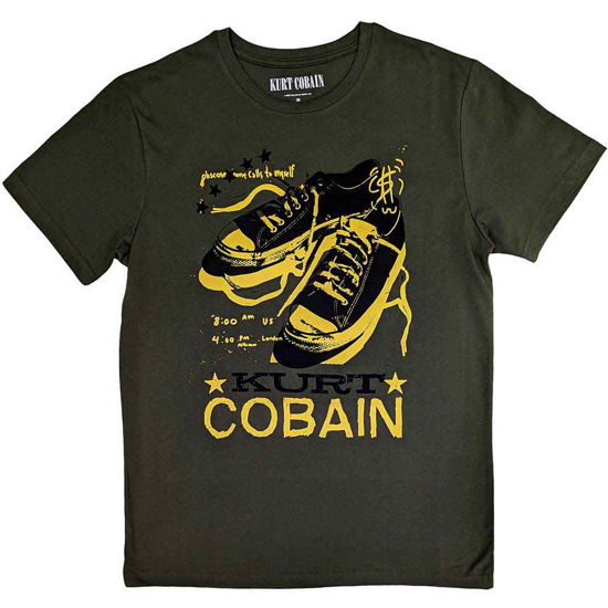 Kurt Cobain Unisex T-Shirt: Converse - Kurt Cobain - Fanituote -  - 5056561091228 - 