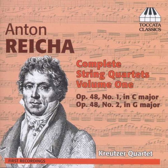 Complete String Quartets 1 - Reicha / Kreutzer Quartet - Musiikki - TOCCATA - 5060113440228 - tiistai 25. kesäkuuta 2013