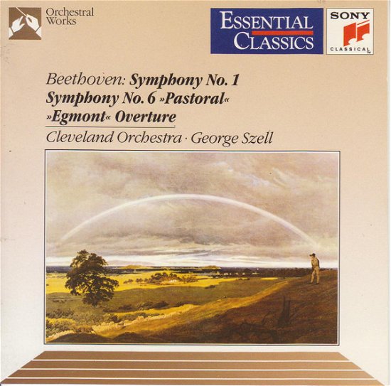 Cover for Cleveland Orchestra / Szell George · Symphony No. 1 / Symphony No. 6 ''pastoral'' / ''egmont'' Overture (CD) (1991)
