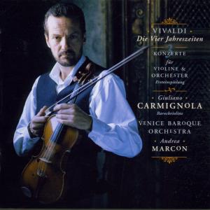 Cover for Giuliano Carmignola · Vivaldi: The Four Seasons And Three Concertos For Violin And Orchestra (CD) (2005)