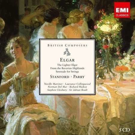 Cover for Elgar · British Composers: Elgar, Stanford, Parry (CD) (2011)