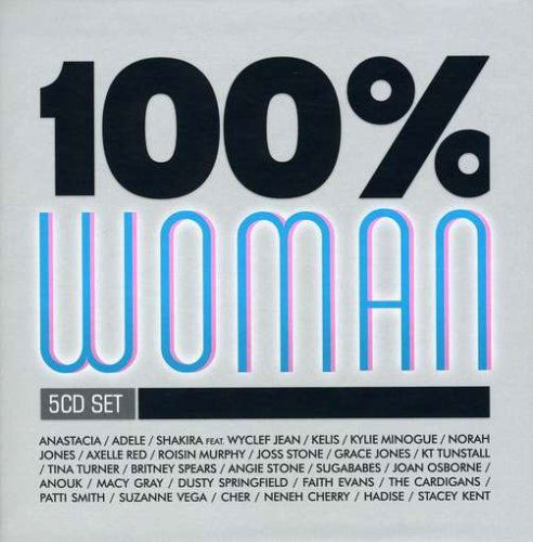 Cover for Various Artists · 100% Woman - Box (CD)