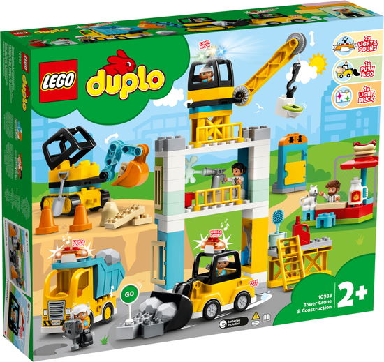 Duplo Große Baustelle mit Licht und Ton - Lego - Merchandise - Lego - 5702016618228 - January 2, 2022