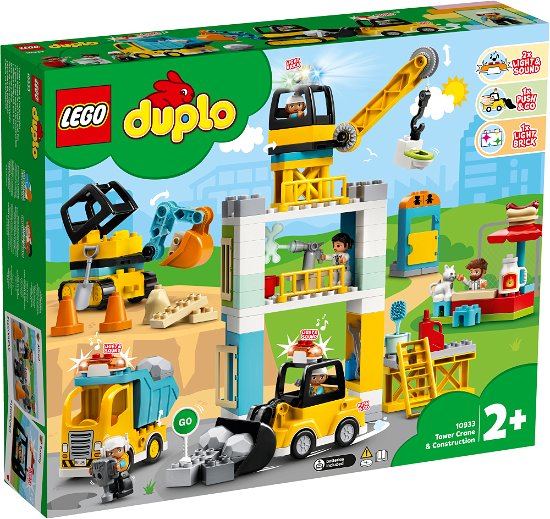 Cover for Lego · Duplo Große Baustelle mit Licht und Ton (Legetøj) (2022)