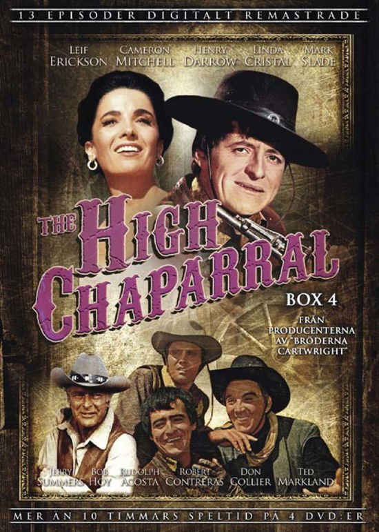 High Chaparral, the - Box 4* - The High Chaparral - Movies - SOUL MEDIA - 5709165124228 - March 26, 2013