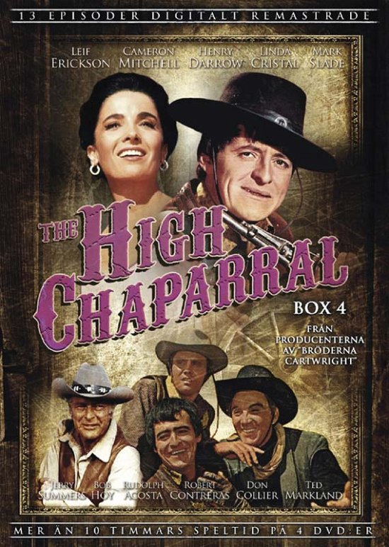 Cover for The High Chaparral · High Chaparral, the - Box 4* (DVD) (2013)