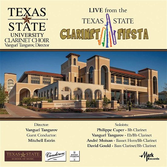 Cover for Texas State Univer. Clarinet Choir · Texas State Univer. Clarinet Choir-clarinet Fiesta (CD) (2019)