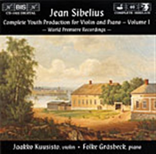 Cover for Kuusisto / Grasbeck · Sibelius / Youth Production For Violin (CD) (1999)