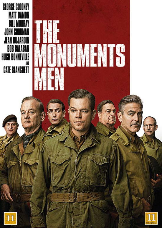 Cover for George Clooney · The Monuments Men (DVD) (2014)