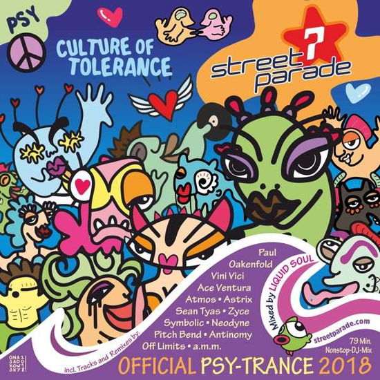 Liquid Soul · Street Parade Psy-trance 2018 (CD) (2018)