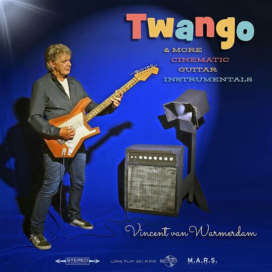 Cover for Vincent Van Warmerdam · Twango &amp; More Cinematic Guitar Instrumentals (LP) (2022)