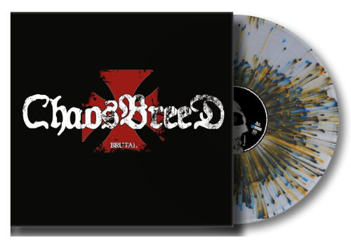 Cover for Chaosbreed · Brutal (Splatter Vinyl LP) (LP) (2025)