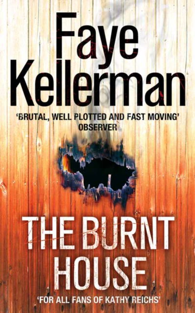 Cover for Faye Kellerman · The Burnt House - Peter Decker and Rina Lazarus Series (Paperback Book) (2008)