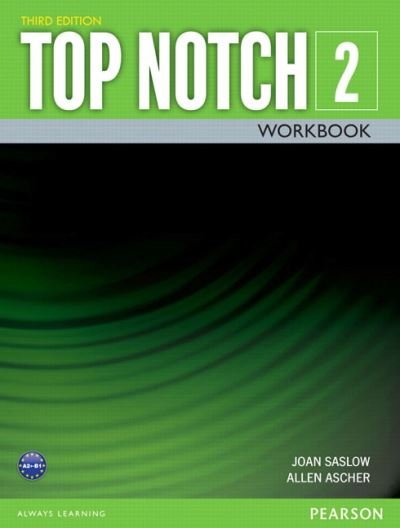 Cover for Joan Saslow · Top Notch 2                3/e Workbook             392822 (Paperback Book) (2015)