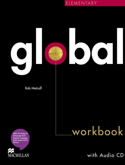 Cover for Rob Metcalf · Global Elementary Level Workbook &amp; CD Pack (Buch) (2011)