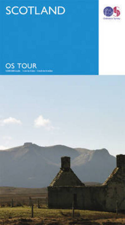 Cover for Ordnance Survey · Touring Map. Scotland (Book) [February 2016 edition] (2016)