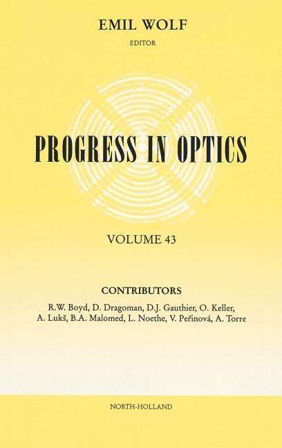 Cover for Emil Wolf · Progress in Optics - Progress in Optics (Hardcover Book) (2002)