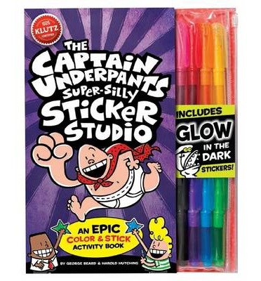 Captain Undies Super Silly Sticker Studio (Klutz) - KLUTZ - Dav Pilkey - Kirjat - Scholastic US - 9780545615228 - tiistai 27. elokuuta 2013