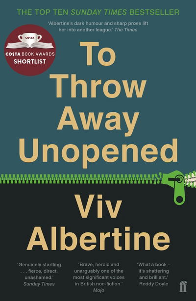 Cover for Viv Albertine · To Throw Away Unopened (Paperback Bog) [Main edition] (2019)