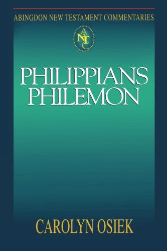 Cover for Carolyn Osiek · Abingdon New Testament Commentaries | Philippians &amp; Philemon (Paperback Book) (2000)