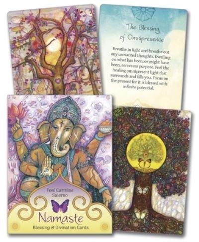 Cover for Toni Carmine Salerno · Namaste Blessing &amp; Divination Cards (Cards) (2016)