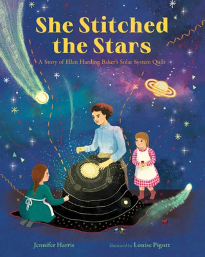 Cover for Jennifer Harris · She Stitched the Stars - Albert Whitman Co (Hardcover Book) (2021)