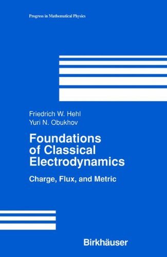 Cover for Friedrich W. Hehl · Foundations of Classical Electrodynamics: Charge, Flux, and Metric - Progress in Mathematical Physics (Innbunden bok) (2003)