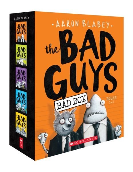 The Bad Guys Box Set: Books 1-5 - The Bad Guys - Aaron Blabey - Bøger - Scholastic Inc. - 9781338267228 - 27. februar 2018