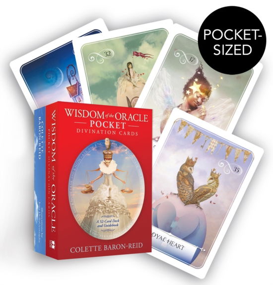 Colette Baron-Reid · Wisdom of the Oracle Pocket Divination Cards: A 52-Card Oracle Deck for Love, Happiness, Spiritual Growth, and Living Your Purpose (Flashkort) [Pocket edition (tin) edition] (2024)