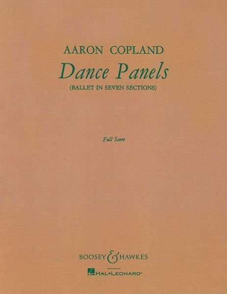 Cover for Aaron Copland · Dance Panels (Sheet music) (2004)