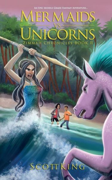 Cover for Scott King · Mermaids vs. Unicorns (Paperback Book) (2015)