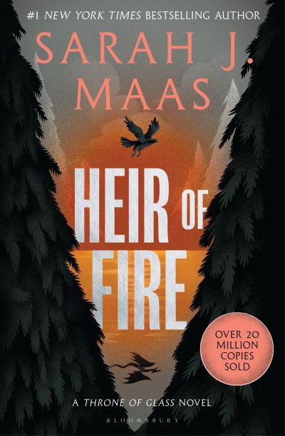 Cover for Sarah J. Maas · Heir of Fire: From the # 1 Sunday Times best-selling author of A Court of Thorns and Roses - Throne of Glass (Paperback Bog) (2023)