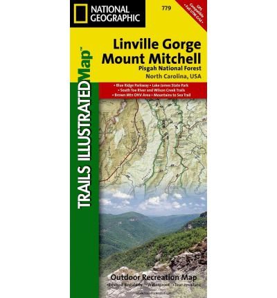 Cover for National Geographic Maps · Linville Gorge Mount Mitchell Pisgah National Forest: North Carolina, USA - Trails Illustrated Maps (Map) (2020)