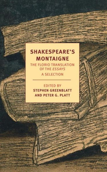 Shakespeare's Montaigne - Michel De Montaigne - Bøker - The New York Review of Books, Inc - 9781590177228 - 8. april 2014