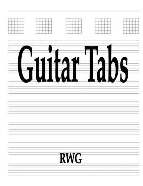Cover for Rwg · Guitar Tabs (Paperback Book) (2019)