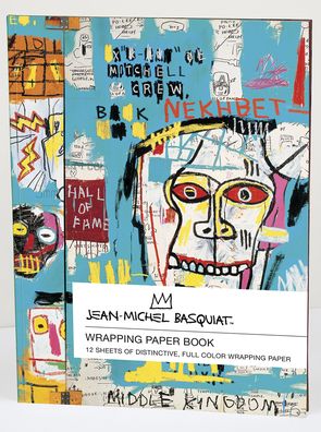 Cover for Teneues Stationery · Jean-Michel Basquiat Wrapping Paper Book - Wrapping Paper Books (Print) (2023)