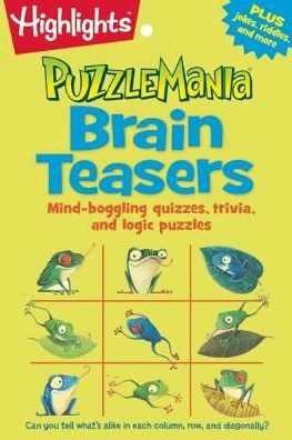 Cover for Highlights for Children · Brain Teasers - Puzzlemania Puzzle Pads (Paperback Book) (2015)