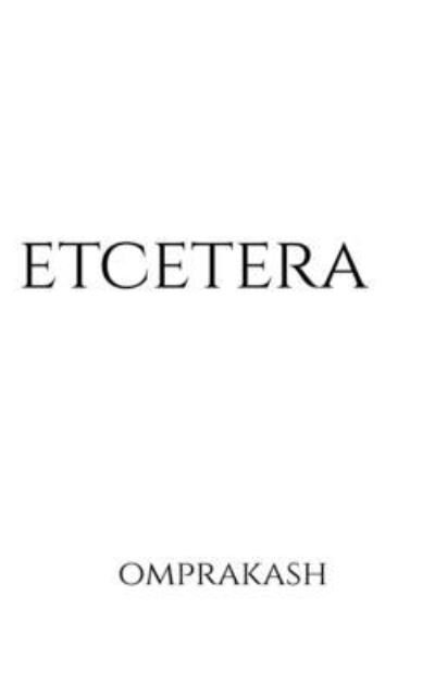 Cover for Omprakash · Etcetera (Paperback Bog) (2021)
